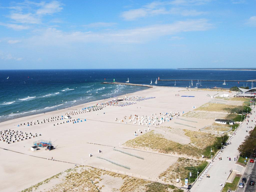 Ferienwohnung Warnemuende Am Kurpark Rostock Zewnętrze zdjęcie